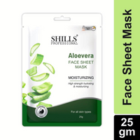 SHILLS PROFESSIONAL ALOEVERA FACE SHEET MASK MOISTURIZING