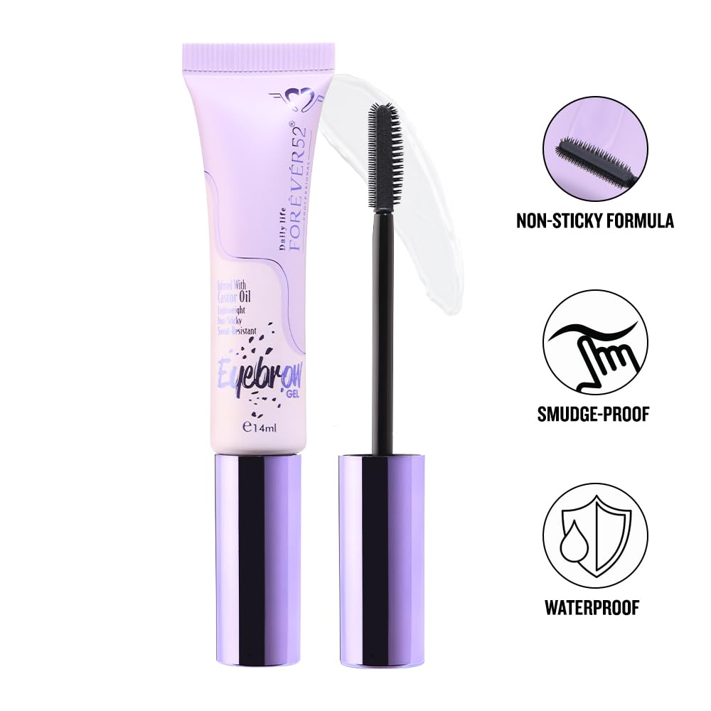 FOREVER52 PROFESSIONAL INFUSED WITH CASTOR OIL LIGHTWEIGHT EYEBROW GEL-FEG001