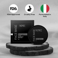 RENEE FACE BASE LOOSE POWDER OIL FREE FULL COVERAGE WEIGHTLESS