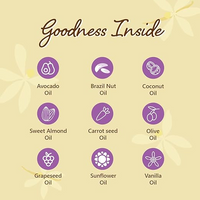 Plum BodyLovin' Vanilla Vibes Body Oil | Intense Moisture & Instant Glow | Long Lasting Warm Vanilla Fragrance | Non-Greasy & Lightweight | Soft & Nourished Skin | For Dry To Very Dry Skin - 100ml