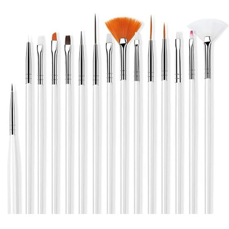 SHILLS PROFESSIONAL SHILLS RAINBOW ACRYLIC BRUSH
