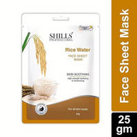 SHILLS PROFESSIONAL RICE WATER FACE SHEET MASK