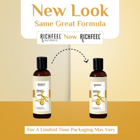 Richfeel Vitamin E Oil | Blend of Almond, Wheatgerm, Walnut & Carrot Oils | Physician Formulated | Antioxidant | Fight Dullness, Damage & Ageing of Skin | Anti-Stretch Marks and Scars | 80 ML