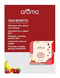 Alaroma Mix Fruit Spa Facial Kit 290g | Nourishing & Revitalizing Facial | Fresh, Glowing & Hydrated Skin | Vitamin-Rich Fruit Facial for Home & Salon Use