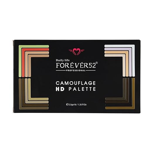 FOREVER52 PROFESSIONAL CAMOUFLAGE HD PALETTE