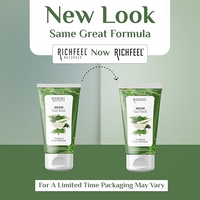 RICHFEEL NATURAL NEEM FACE WASH PURIFIES & DEEP CLEANSES