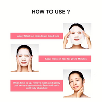 SHILLS PROFESSIONAL POMEGRANATE FACE SHEET MASK SUN CONTROL