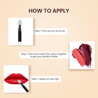 SHOPAAREL RICH COLOR LIP PALETTE HYDRATING SOFT MATTE TO SATIN FINISH NATURAL OIL EXTRACT