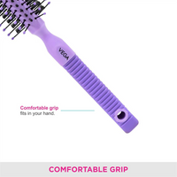 VEGA ROUND BRUSH WITH BRISTEL - R1-RB