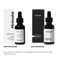 Minimalist 2% Hyaluronic Acid + PGA Serum for Intense Hydration, Glowing Skin & Fine Lines | Daily Hydrating Face Serum For Women & Men with Dry, Normal & Oily Skin | 30 ml
