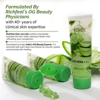 RICHFEEL NATURAL PURE ALOE VERA GEL 100G