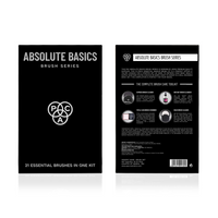 PAC ABSOLUTE BASICS BRUSH SERIES 21 ESSENTIAL BRUSHES ONE KIT