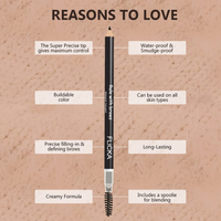 FLICKA RULE WITH BROWS WATERPROOF BROW PENCIL
