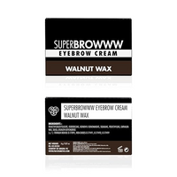 PAC SuperBrowww Cream | Long Lasting Highly Pigmented Smudgeproof Brow Pomade | Warm Brown Eyebrow Definer for Women | 6G