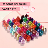 SHILLS PROFESSIONAL TRUTTI FRUTTI GEL POLISH 60 COLOURS ( 5 PCS FREE )-VAGAD