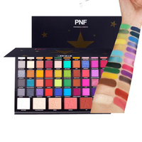 PNF Star Collection Eyeshadow Palette, Long Lasting Shimmer Matte Eye Makeup Blush & Highlight & Eyeshadow Palette 90g