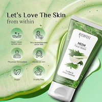 RICHFEEL NATURAL NEEM FACE WASH PURIFIES & DEEP CLEANSES