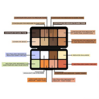 FOREVER52 PROFESSIONAL CAMOUFLAGE HD PALETTE
