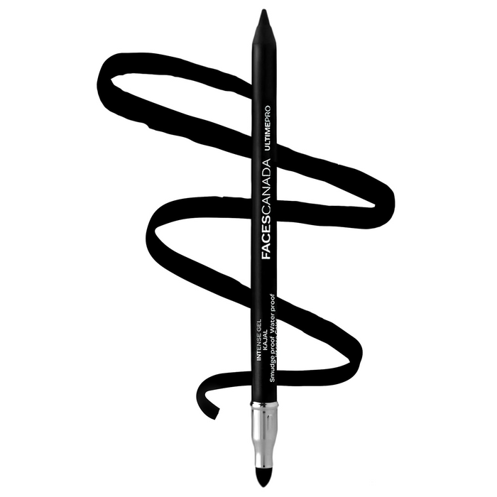 FACES CANADA ULTIMEPRO INTENSE GEL KAJAL WATER PROOF-BLACK