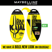 MAYBELLINE THE COLO SSAL KAJAL 24HR SMUDGE PROOF WATERPROOF-DEEP BLACK