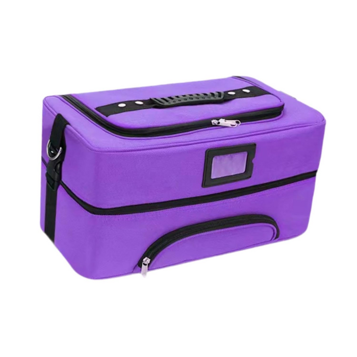 WELOCITY MAKEUP BAG MAKEUP ARTIST MUST HAVES MAHEUP CASE FOR GIRL WOMEN ARTIST PURPLE