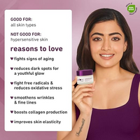 Plum 1% Resveratrol & Vitamin C Youthful Glow Moisturizer Cream | Fights Signs Of Ageing | Enhances Collagen Production | Boosts Glow | Lightweight & Quick-Absorbing | 100% Vegan | 50G