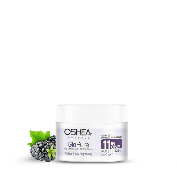 OSHEA HERBALS 11 IN ONE GLOPURE GEL CREAM WITH SPF-25 PA+++ LIGHTENING & BRIGHTENING 50G
