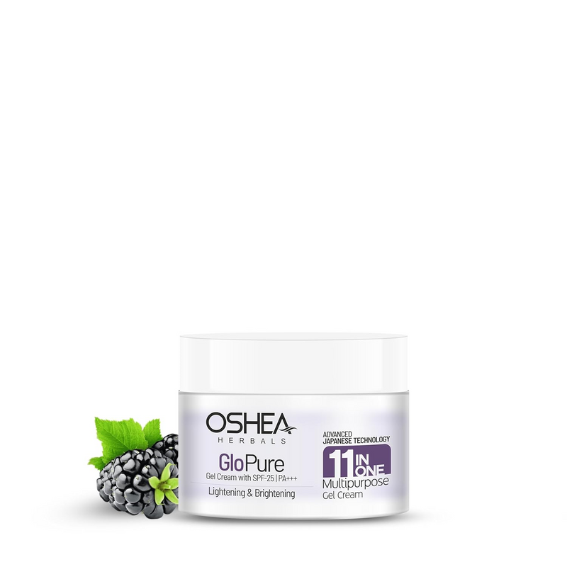 OSHEA HERBALS 11 IN ONE GLOPURE GEL CREAM WITH SPF-25 PA+++ LIGHTENING & BRIGHTENING 50G