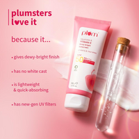 Plum Squalane&Vitamin E Dewy-Bright Sunscreen Spf 50 Pa+++|No White Cast,Lightweight,Non-Sticky|All Skin Types|Sunscreen For Women&Men|100% Vegan|50 G