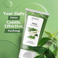 RICHFEEL NATURAL NEEM FACE WASH PURIFIES & DEEP CLEANSES