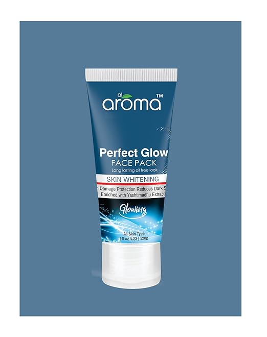 AROMA LEAFS PERFECT GLOW FACE PACK SKIN WHITENING 120G