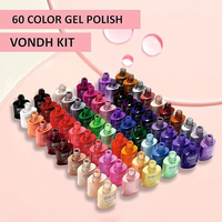 SHILLS PROFESSIONAL TRUTTI FRUTTI GEL POLISH 60 COLOURS ( 5 PCS FREE )-VONDH