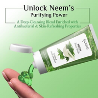 RICHFEEL NATURAL NEEM FACE WASH PURIFIES & DEEP CLEANSES