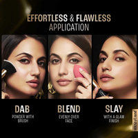 LAKME Forever Matte Face Powder, Matte Finish, Oil Cointrol, for rosy glow, Warm Pink, 40g