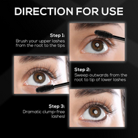 RENEE VOLUMAX MASCARA Quick Dry, Waterproof, Long Lasting Weightless Formula-BLACK