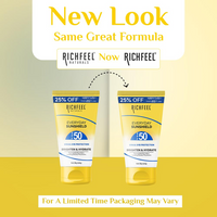RICHEFEEL NATURAL EVERYDAY SUNSHIELD SPF50 BRIGHTEN & HYDRATE 100G