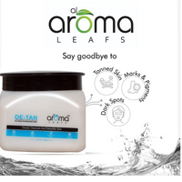 Aroma Leafs De - Tan Cream for Active Tan Removal Cream | Enriched with Natural Ingredients kojic milk and honey | Deeply Cleanses & Detoxifile skin | 500 gm