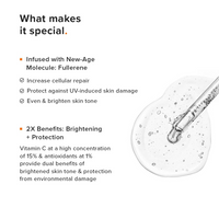 Minimalist 16% Vitamin C Face Serum – Brightening & Glow-Boosting Formula with Vitamin E, Ferulic Acid & Fullerenes, Antioxidant Boost for Radiant Skin (20 ml)