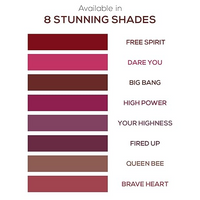 RENEE STUNNER MATTE LIPSTICK RICH COLOR PAY OFF ENRICHED WITH VITAMIN E