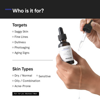 Minimalist Multi Peptide Night Face Serum for Ageless Younger Skin, 30 ml | Collagen Boosting, Hydrating & Overnight Repair Serum for Women & Men with 7% Matrixyl 3000 & 3% Bio-Placenta