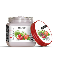 DR.RASHEL Fruit Face Pack for Glowing Skin, Oil Control, Acne, Pimples, Detan, Blemishes, Pigmentation & Brightening, Face Cleansing for Face & Body (380 Ml)