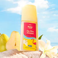 Plum BodyLovin' Lily Miss Sunshine Body Mist| Long Lasting Fresh Summer Fragrance With Notes Of Lily, Bergamot & Pear | Travel-Friendly Perfume Body Spray 150ml