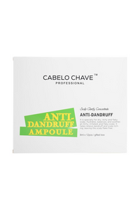 CABELO CHAVE PROFESSIONAL Anti-Dandruff Hair Ampoule | Scalp Clarify Concentrate | Reduces Dryness, Flakes & Dandruff | 8ml