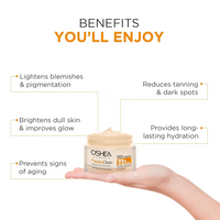 OSHEA HERBALS PAPAYA CLEAN GEL CREAM WITH SPF-25 PA+++ ANTI BLEMISHES & PIGMENTATION 50G
