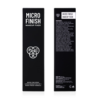 PAC Micro Finish Makeup Fixer Spray | Quick Drying Microfine Mist with Sweatproof Transferproof Formula | Lightweight & Non-Sticky Makeup Setting Spray | 120ml
