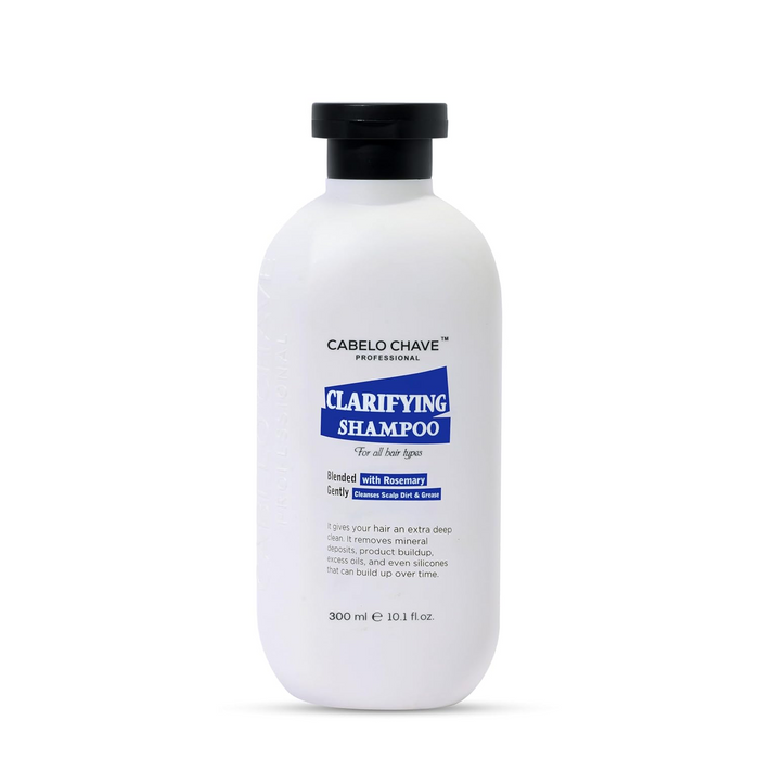 CABELO CHAVE PROFESSIONAL Clarifying Shampoo | With Rosemary Extract | Gently Cleanses Scalp, Removes Dirt, Oil & Product Build-Up | 300ml