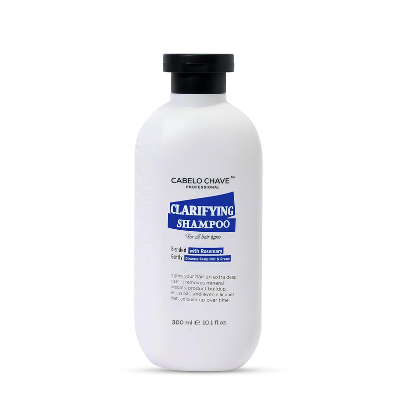 CABELO CHAVE PROFESSIONAL Clarifying Shampoo | With Rosemary Extract | Gently Cleanses Scalp, Removes Dirt, Oil & Product Build-Up | 300ml