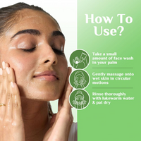 RICHFEEL NATURAL NEEM FACE WASH PURIFIES & DEEP CLEANSES