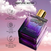 Bella Vita Luxury Date Long Lasting | Perfume for Woman | Gifts for Woman | EDP 100ml | Pink Pepper, Jasmine & Vanilla | Floral, Woody & Fruity Premium Fragrance