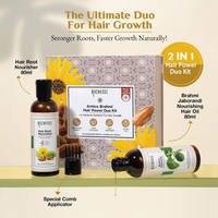 RICHFEEL NATURAL ARNICA BRAHMI HAIR POWER DUO KIT 160ML